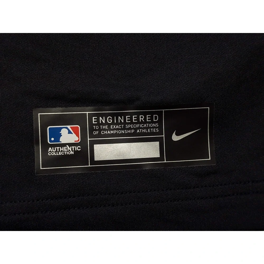 NIKE Detroit Tigers Long Sleeve Shirt Mens XXL 2XL MLB Authentic Team Issue